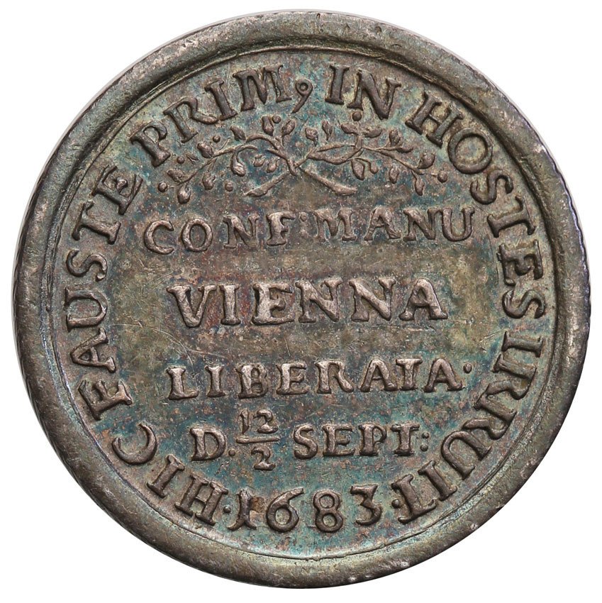 Niemcy, Saksonia. Medal na zwycięstwo pod Wiedniem 1683